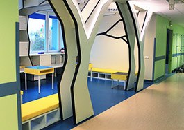 При поддержке Baltikums Foundation в Онкологическом отделении Детской клинической университетской больницы для детей открыта новая игровая комната.